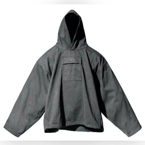 Yeezy Other - Yeezy Gap Sateen Anorak Dark Green Hoodie